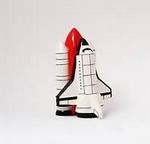 9001SP - Salt and pepper space shuttle 4in