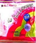 41033 - Balloons it's a girl 12in 10ct