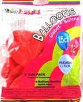 41126 - Balloons red 12in 15ct