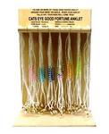54-Anklet - Anklet good fortune cats eye bead asst
