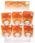 6149C - Bracelet magnetic copper cuff