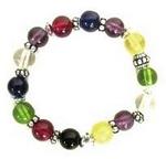 77657- - Bracelet Rainbow Faith Glass Beads