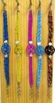 BLDC-BR - Bracelet leather w/dreamcatcher asst