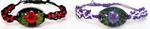 FL-14C01 - Bracelet Flower Oval Shape Asst
