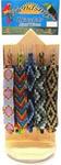 GSBBM - Bracelet glass seed bead med geometric design asst