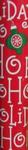 CH285689 - Chr Roll Wrap 50sq ft Holidays R/W