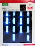 CH271519 - Chr In/Out Icicle Light Show 48 White 12ft