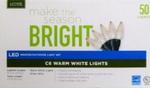 CH278495 - Chr Lights 50 LED C6 Warm White