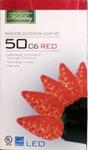 CH278496 - Chr Lights 50 LED C6 Red