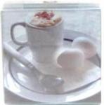 GL-02 - Coasters glass breakfast