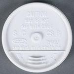 10UL - Lids Dart Sip Thru 100/sleeve