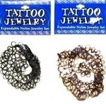 59695 - Jewelry set expandable nylon tattoo jewelry