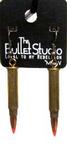 E003 - Earrings brass 22 bullet asst