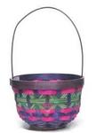 808448 - Easter Basket Bamboo Sm Rnd