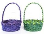 850616 - Easter Basket Chenile 10.5inchAsst