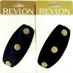 44512 - Revlon barrette navy/blk w/3 buttons