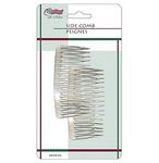 K4334-03 - Hair side combs clear 2pk