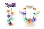 GT626 - Hal necklace spiders flashing light-up