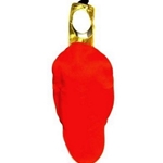 4/9132 - Hal light bulb costume child red