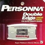 12201-85 - Personna double edge blades 5ct