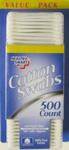 HS-01168 - Cotton Swabs 500ct