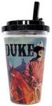 19713A - Plastic cup with flip top john wayne
