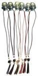 AGTF-PN - Necklace agate stone tassel fringe pendant