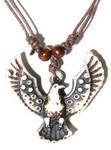 BO7067 - Necklace carved eagle