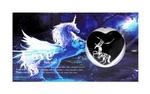 BO8196 - Necklace unicorn love pearl