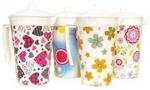 20071 - Pitcher plastic 46oz printed asst