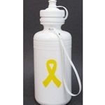 3/3614 - Water Bottle Yellow Ribbon