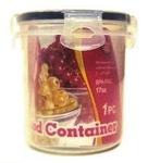 K20123 - Plastic canister w/ lock 17oz