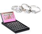 SSR300 - Ring womens steel 36/dis