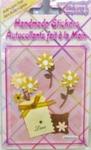 SB116 - Scrapbook Stickers Handmade Flowers Asst