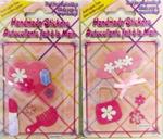 SB1165 - Scrapbook Stickers Handmade Girl Stuff Asst