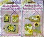 SB120 - Scrapbook Stickers Handmade Flower 2 asst.