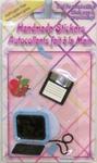 SB125 - Scrapbook Handmade Stickers School
