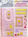 SB455 - Scrapbook Stickers Craft Style Baby Girl