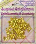 SB559 - Scrapbook Embellishment Gold Bows