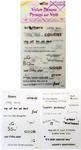 SB746 - Scrapbook Vellum Phrases 3pgs