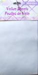 SB747 - Scrapbook Vellum Sheets Clr 5ct