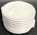 780000 533 - Saucers maroon rim 9pk