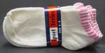 6-8NOSHOW 812 - Socks kids 6-8 no show style 3pk