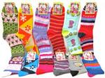 8285S - Socks ladies crew novelty asst
