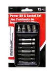 A11537 - Tool power bit and socket set 12pc