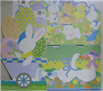 00031E - Easter prints two-sided asst