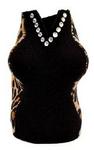 21414 - Can holder neoprene beverage babe cheetah