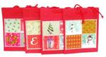 5224 - Chr gift bag medium matte finish w/ cuff 7x9