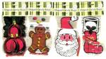 81203 425 - Chr Candy Bags Shaped 8.75inx5in Asst