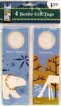 CH836487 - Chr Bottle Gift Tags 4ct PPR1.99